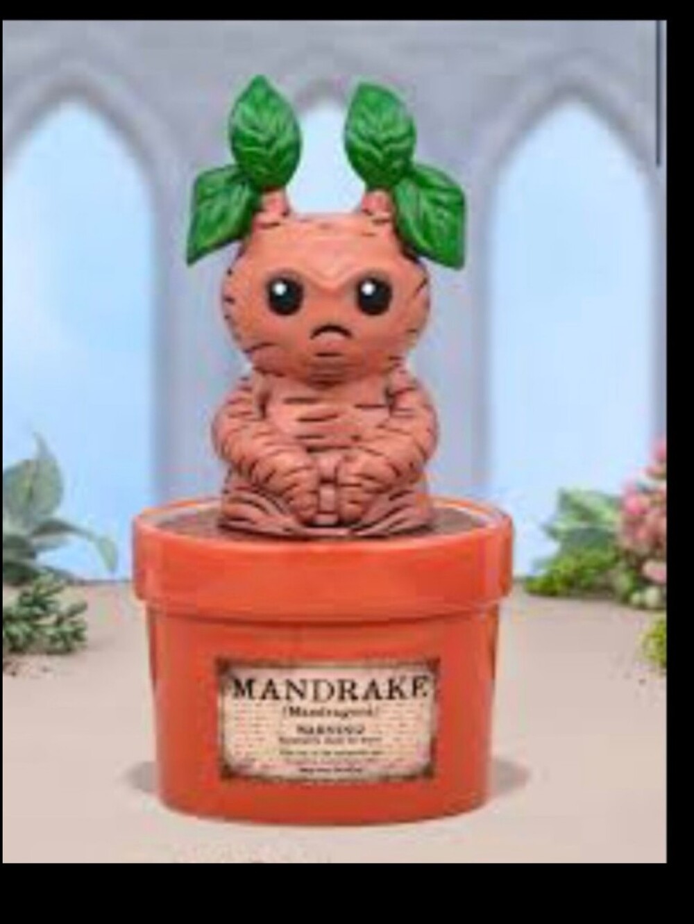 Harry Potter Mandrake Plant Candel